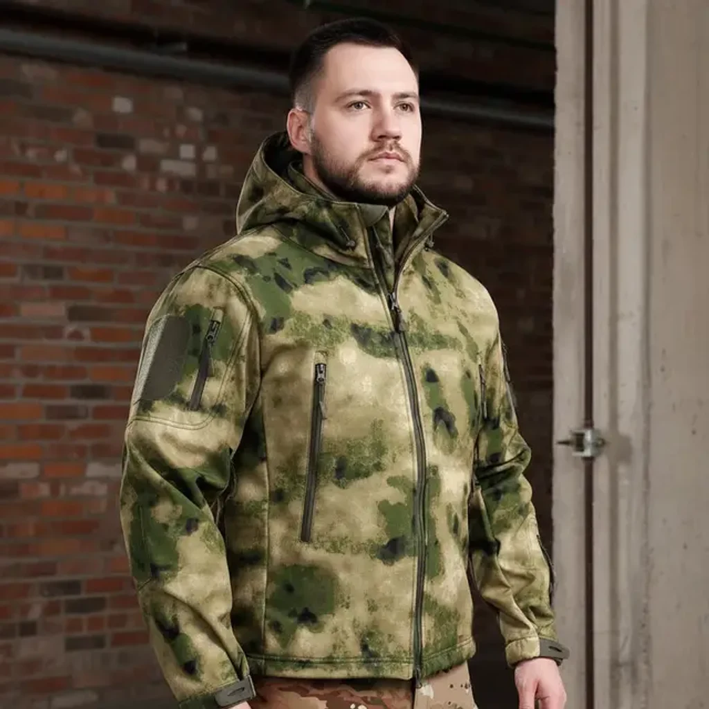 Тактична куртка ESDY Softshell із капюшоном
